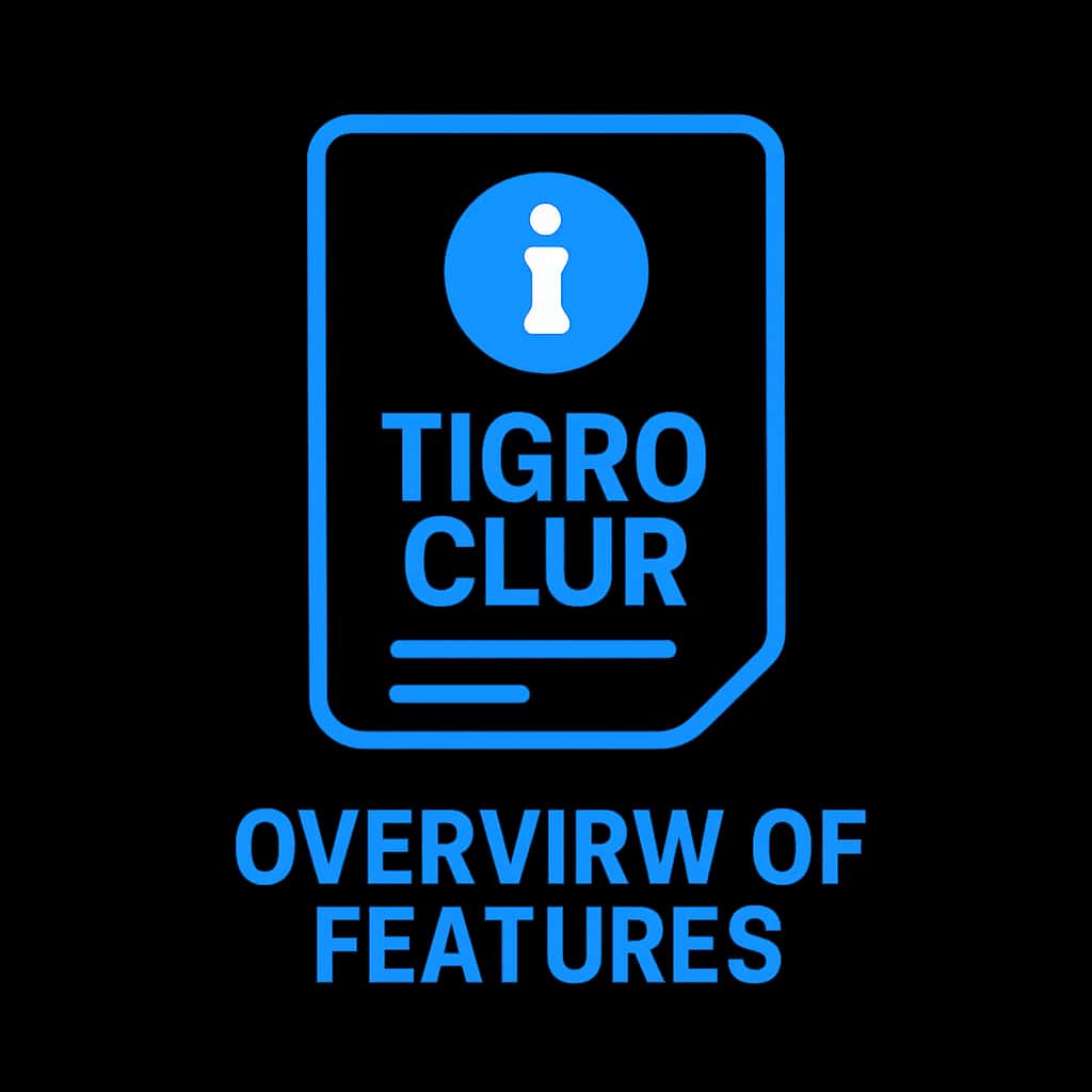 Icon representing Tigro Club features.