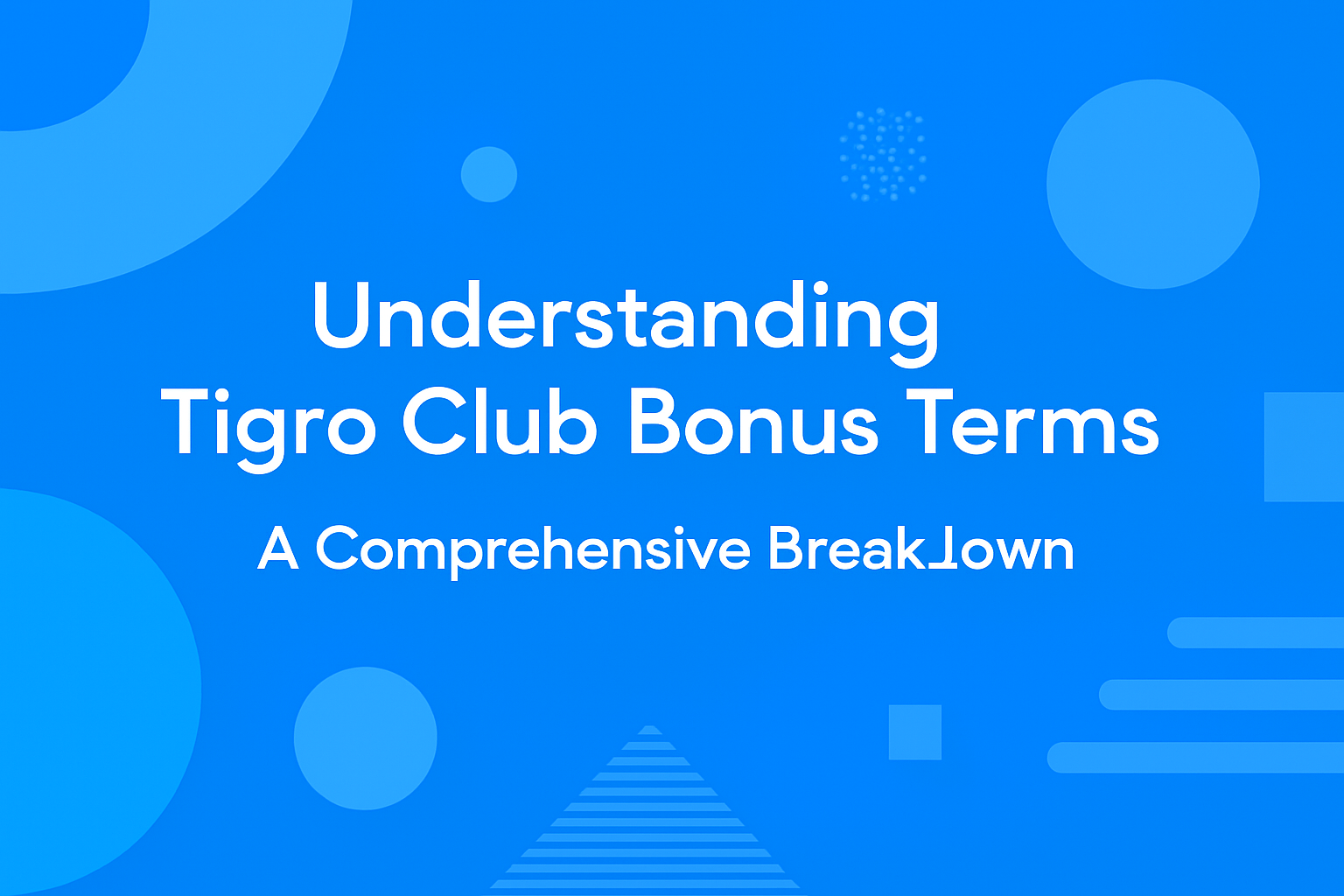 Informational scene depicting the features of Tigro Club.