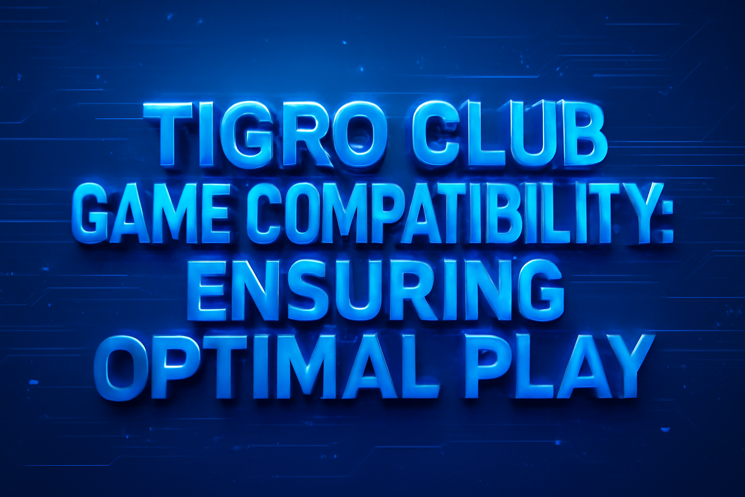 Informational scene depicting the features of Tigro Club.